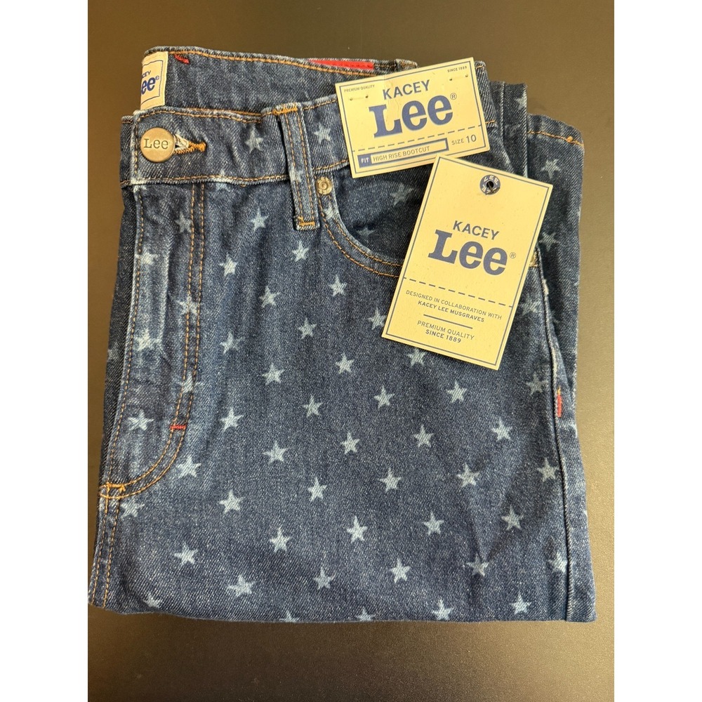 Kacey Lee x Kacey Musgraves Women's High-Rise Star Bootcut Jeans- Size 10